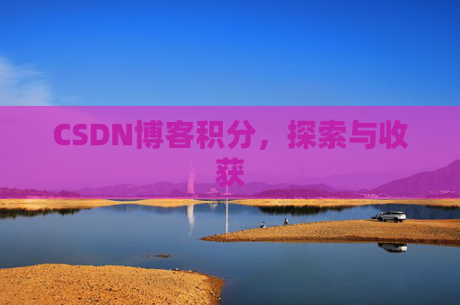 CSDN博客积分，探索与收获